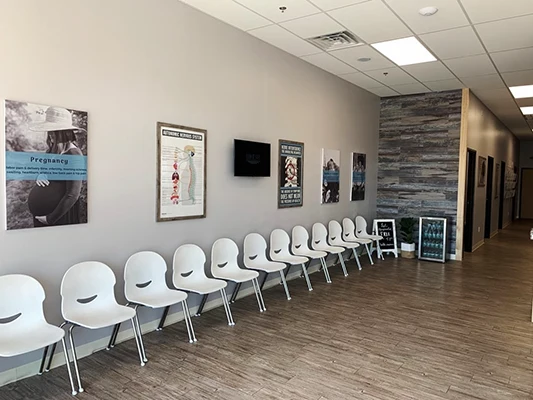 Chiropractic Plainfield IN Front Lobby Waiting Area